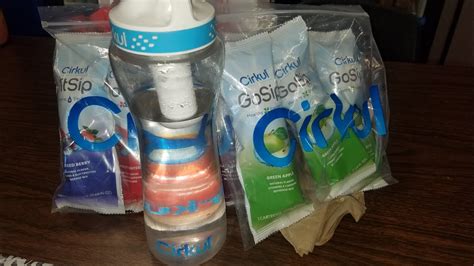 Cirkul Water Bottle And Flavor Packs Review Youtube
