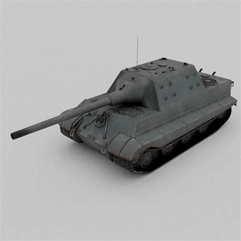 Jagdtiger Heavy Tank Destroyer D Model