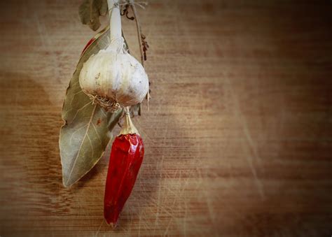 Free Images Wood Flower Meal Food Chili Red Garlic Produce