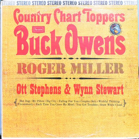 Country Chart Toppers Sears Vinyl Discogs