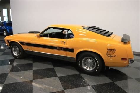 1970 Ford Mustang Mach 1 Twister Special Coupe 428 Super Cobra Jet V8 3