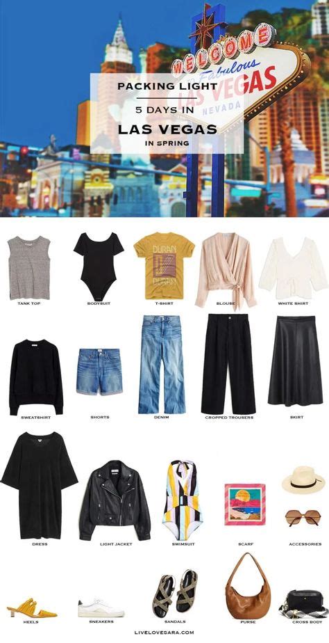 What To Pack For Las Vegas In Spring In 2020 Vegas Outfit Las Vegas