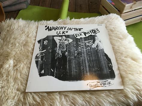 Sex Pistols Anarchy In The Uk 12”45 Banned In The Uk