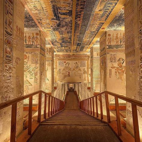 The Tomb Of Ramesses Vi The Valley Of The Kings Egypt Rpics