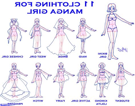 This infographic shows each component of a female anime if you're learning how to draw anime for beginners, sensei's advice will help you understand the. Anime Bodys Drawing at GetDrawings | Free download