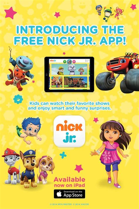 The Free Nick Jr App For Ipad And Iphone Has Full Episodes Live Tv