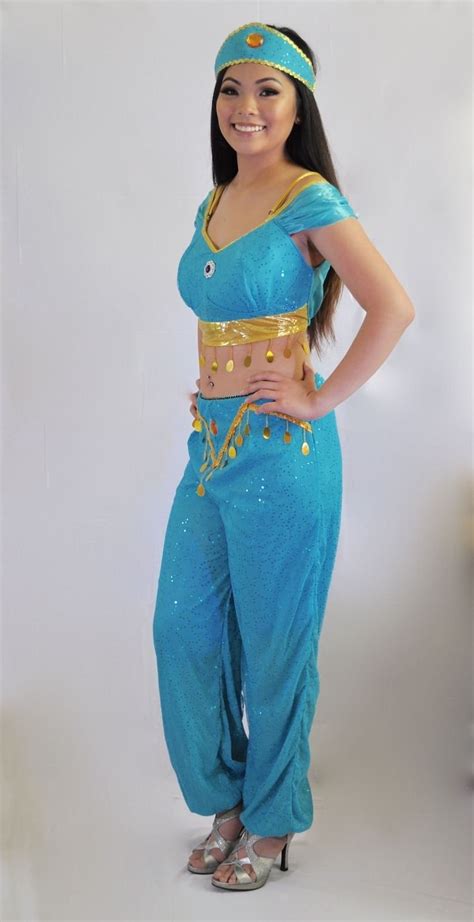 princess jasmine costume adult costume 3 pc set only few left etsy