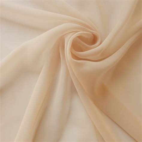 Cream Chiffon Fabric Buy And Slay