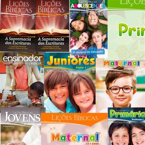 Kit Revistas Escola Bíblica Dominical Frete Grátis
