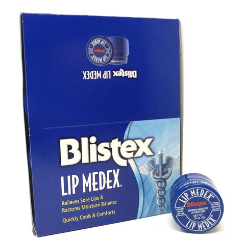 Value Pack Blistex Lip Medex Cooling Relief Lip Protectant Lip Balm