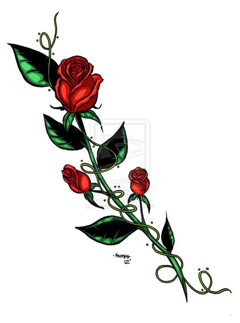 Rose Bud Tattoo Rose Vine Tattoos Rose Drawing Tattoo Roses Drawing