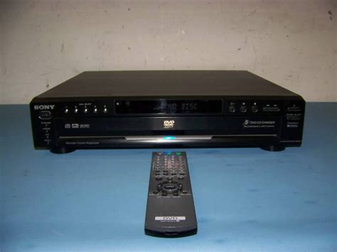Sony 5 Disc Dvd Cd Player With Remote Control 320