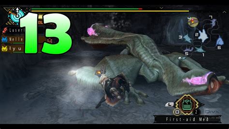 Monster Hunter Portable 3rd Episode 13 Gigginox Gunlance Youtube