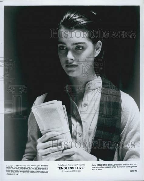 1981 Press Photo Actress Brooke Shields Stars In Romantic