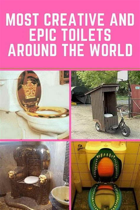 Lol 30 Most Epic And Creative Toilets Around The World