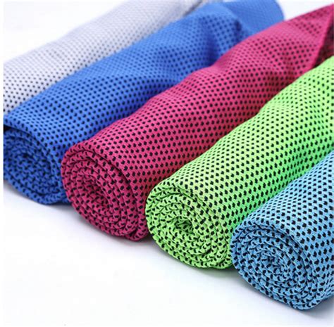 Evaporative Cooling Towel Snap Towel Microfiber For Outdoor Sports