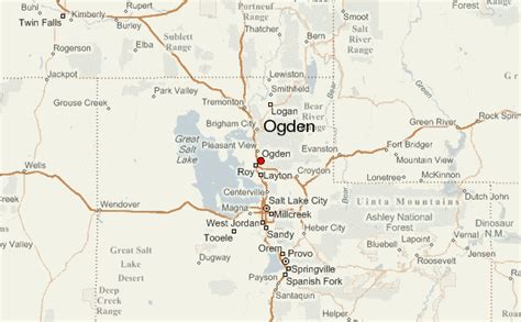34 Map Of Ogden Utah Maps Database Source