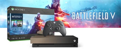 Xbox One X Gold Rush Special Edition Battlefield V Llega La Primera