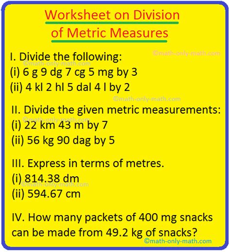 Metric Conversion Table For Math Brokeasshome Com
