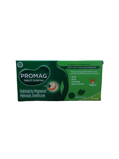 Promag Tablet Box Isi 3 Strip 30 Tablet Lazada Indonesia