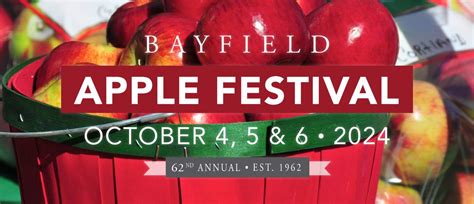 2024 Bayfield Apple Festival Bayfield Wi