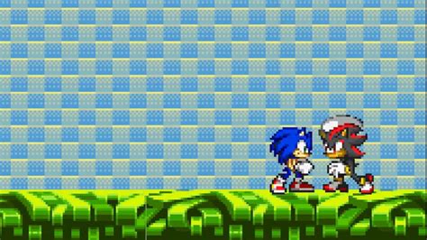 Short Sprite Fight Sonic Vs Shadow Old Youtube