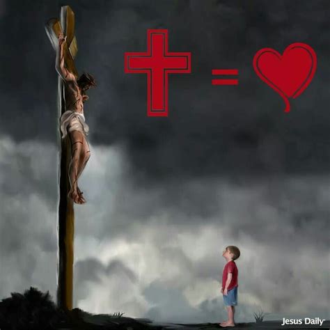 True Love Is A Cross Bible Art Jesus Faith God Jesus