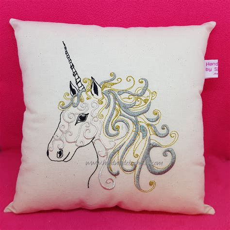 Unicorn Fantasy Embroidery Design 4 sizes - Designs22U