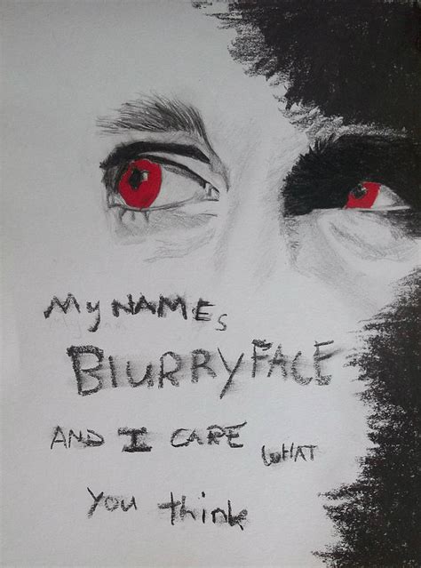 Twenty one pilots drawing best drawing ever sketches art sketchbook drawings art top art fan art cool drawings. Blurryface // Twenty One Pilots Drawing by Emily Canwell