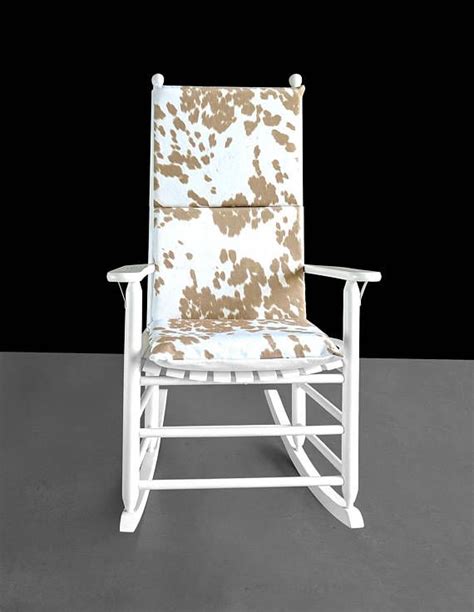 Allure lounge chair in cowhide is a gorgeous chair, brilliantly conceived and executed, with a prominent place in 20th century design. Cow Print Rocking Chair Cushion, Cowhide Style Rocking ...