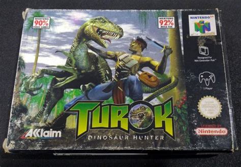 Turok Dinosaur Hunter N64 Seminovo Play N Play