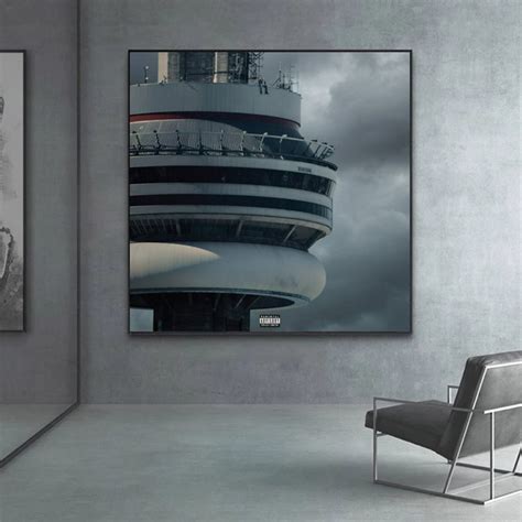 Drake Views Music Album Cover Canvas Poster No Frame Etsy