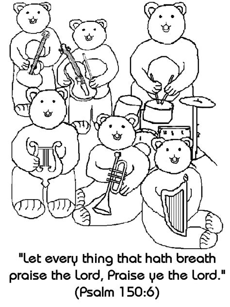 Feel free to print and color from the best 38+ psalm 23 coloring page at getcolorings.com. Psalm 150:6 Coloring Page - Lorain County Free-Net ...