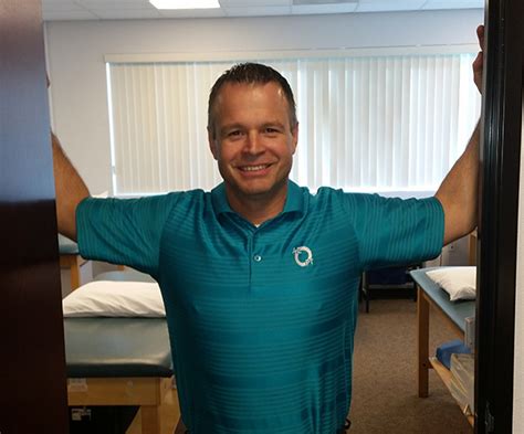 Stretch Of The Week Chest Stretch Arizona Orthopedic Physical Therapy