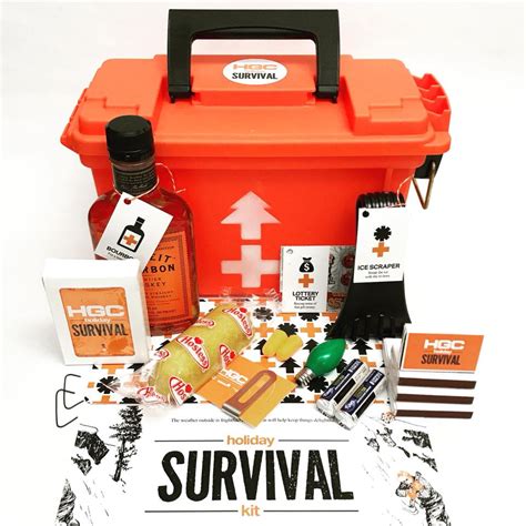 Before you get caught up in the romantic idea of fishing while the rest of the world scrambles for food, let's discuss the practicality of fishing in shtf scenario. 2017 Holiday Survival Kit | HGC Construction