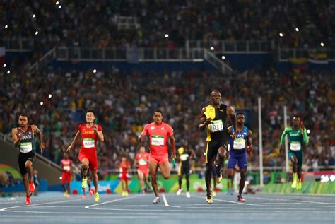 Olympic team trials wave ii. Usain Bolt wins the Men's 4x100m Relay Final during the ...