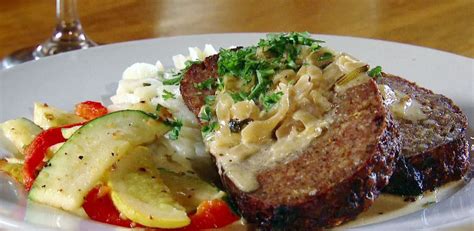 Meatballs simmered in a sauce made with ketchup, brown sugar, water another simple but handy idea. Irish Meatloaf with Cabbage Cream Sauce | Recipe | Food ...