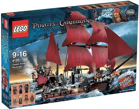 Lego Pirates Of The Caribbean Queen Annes Revenge Set 4195