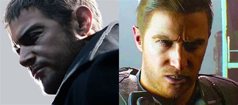 Yeah, maybe chris redfield in resident evil 7 ! Comparison of Resident Evil 8 Village vs Resident Evil 7