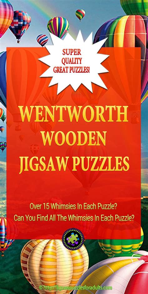 • 526 просмотров 2 года назад. Wentworth Wooden Puzzles An Ideal Gift with Exceptional ...