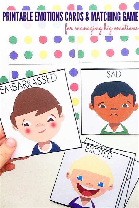 Printable Emotions Cards With Emotions Games Ideas Emotions Cards