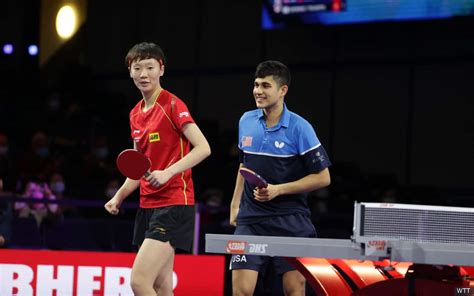 Day One 2021 World Table Tennis Championships Finals