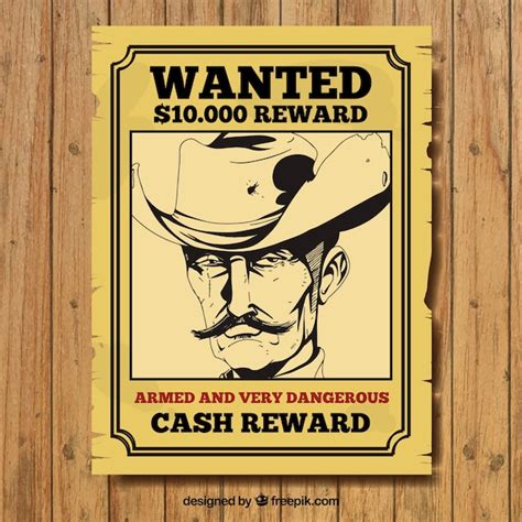 Wanted Poster Drawing
