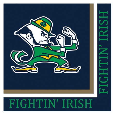 47 Fighting Irish Logo Wallpaper Wallpapersafari