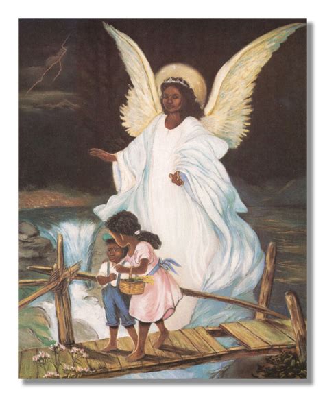 The passive does not activate when killed by the nexus obelisk. Guardian Angel Children Bridge Black Wall Picture Art ...