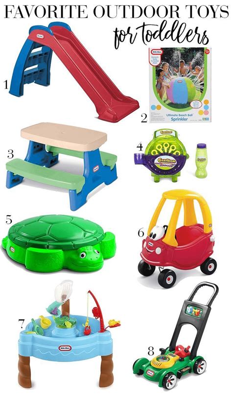 Best Outdoor Toys for Toddlers | Outdoor toys for toddlers, Best ...