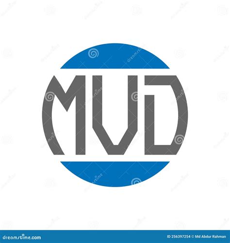 MVD Letter Logo Design on White Background. MVD Creative Initials