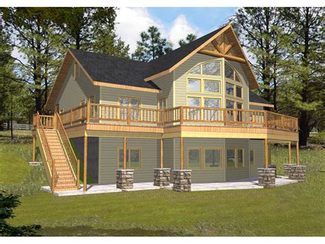 From here, you can get clear on what features and rooms. Dexter Cabin Mountain Home Plan 088D-0345 | House Plans ...
