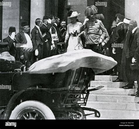 Assassination Of Archduke Franz Ferdinand Of Austria Fotografías E