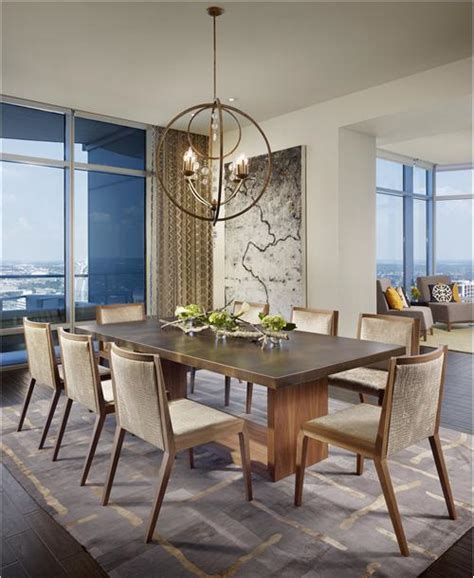 Modern dining rooms are increasingly being relegated to a small, designated corner of the kitchen or living area. 25 Beautiful Contemporary Dining Room Designs